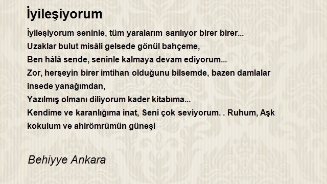 Behiyye Ankara