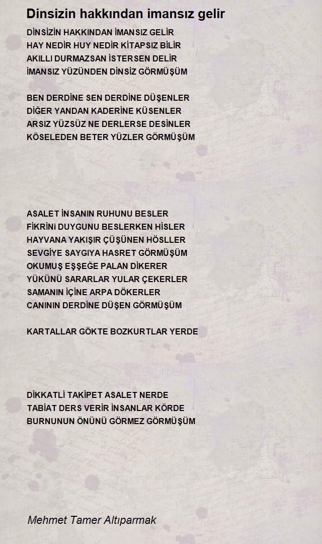 Mehmet Tamer Altıparmak