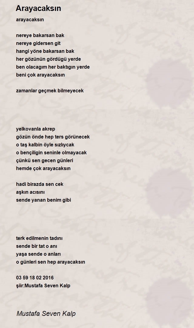 Mustafa Seven Kalp