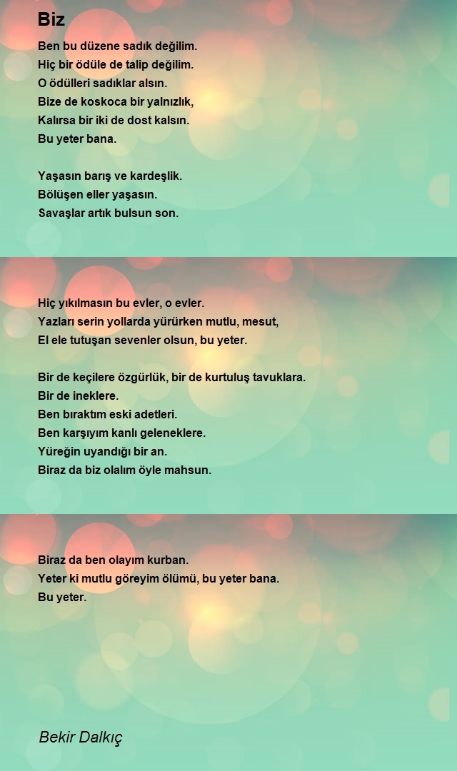 Bekir Dalkıç