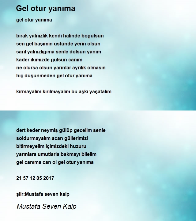 Mustafa Seven Kalp