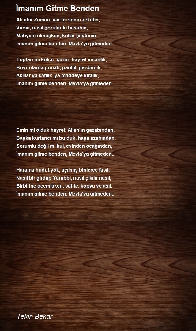 Tekin Bekar