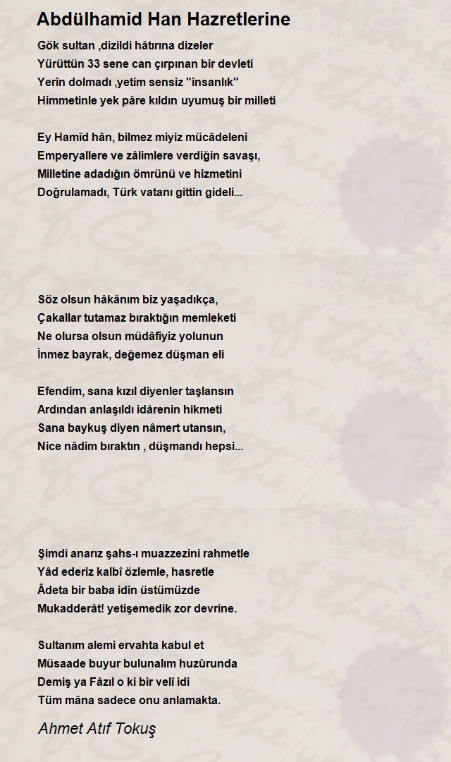 Ahmet Atıf Tokuş