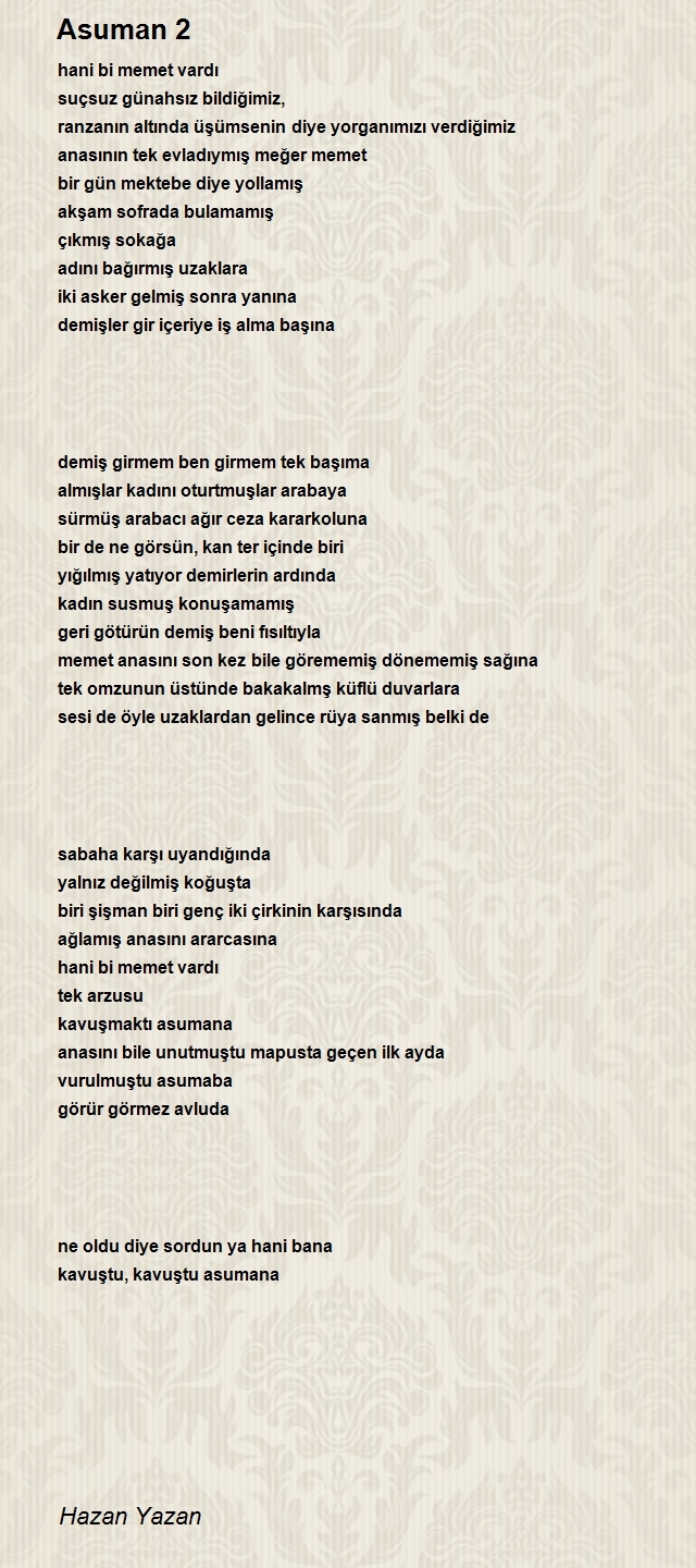 Hazan Yazan