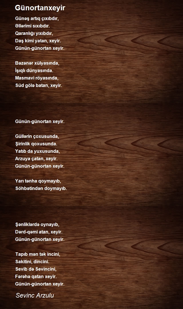 Sevinc Arzulu
