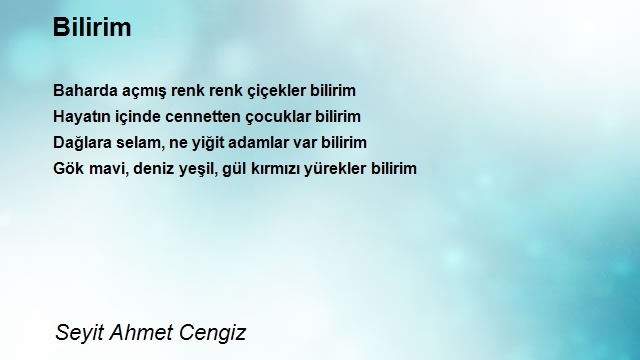 Seyit Ahmet Cengiz