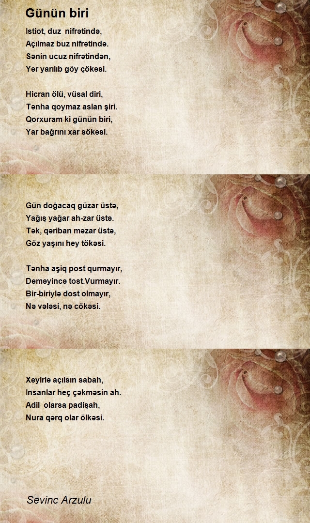 Sevinc Arzulu