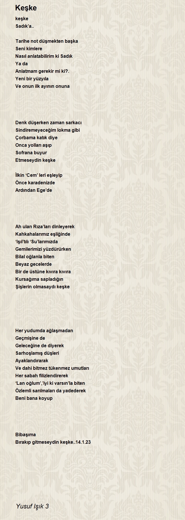Yusuf Işık 3