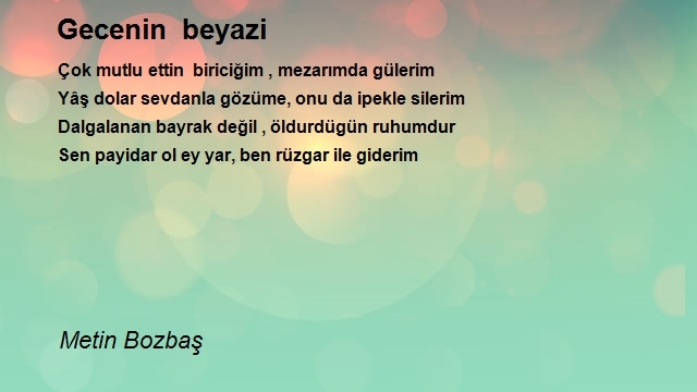 Metin Bozbaş