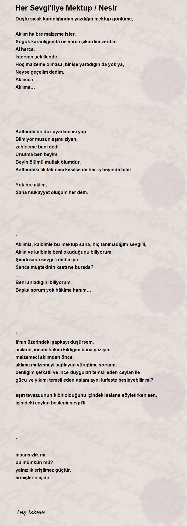 Taş İskele