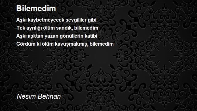 Nesim Behnan