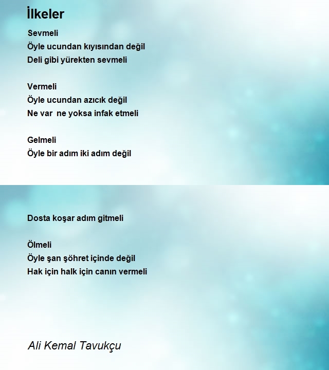 Ali Kemal Tavukçu