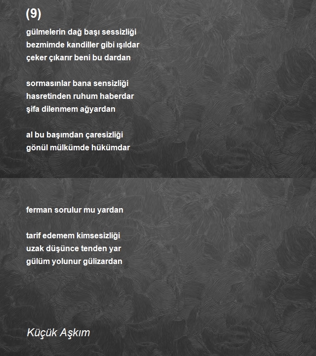 Küçük Aşkım