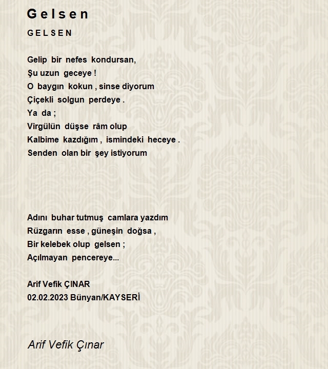 Arif Vefik Çınar