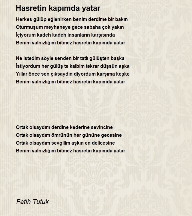 Fatih Tutuk