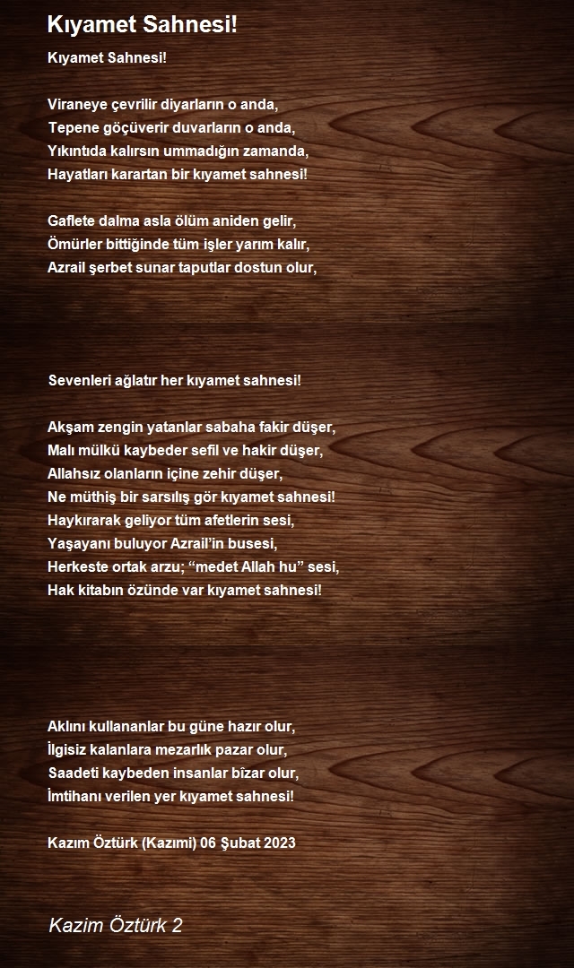 Kazim Öztürk 2
