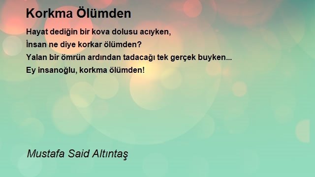 Mustafa Said Altıntaş