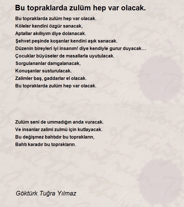 Göktürk Tuğra Yılmaz