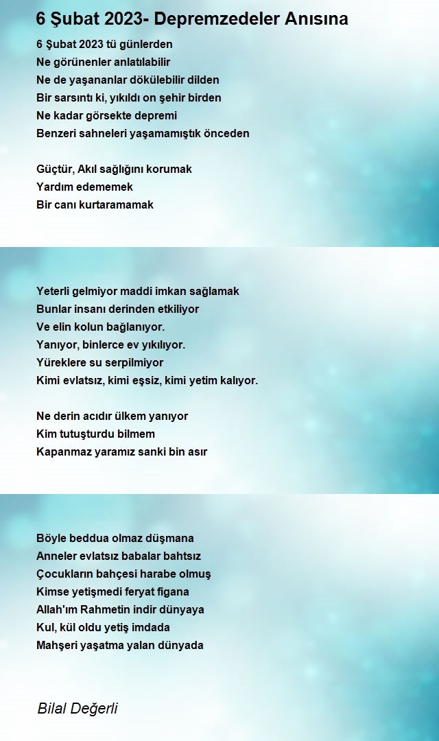 Bilal Değerli