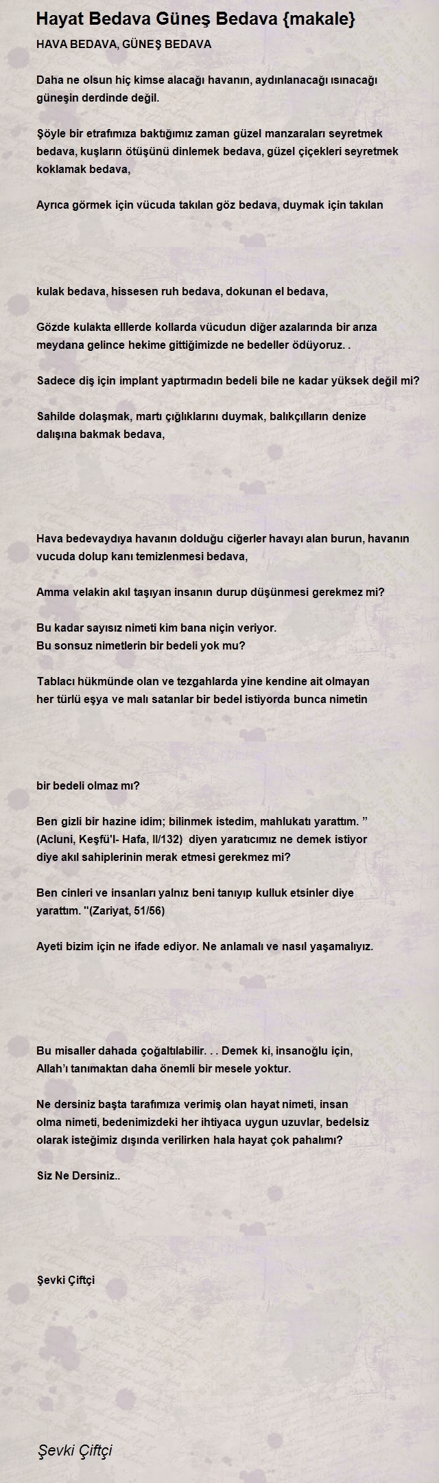 Şevki Çiftçi