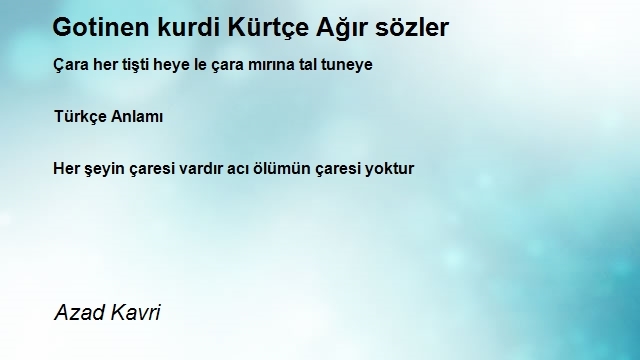 Azad Kavri