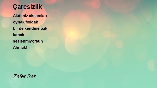 Zafer Sar