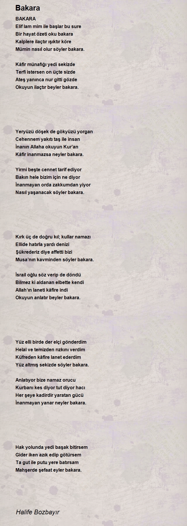 Halife Bozbayır