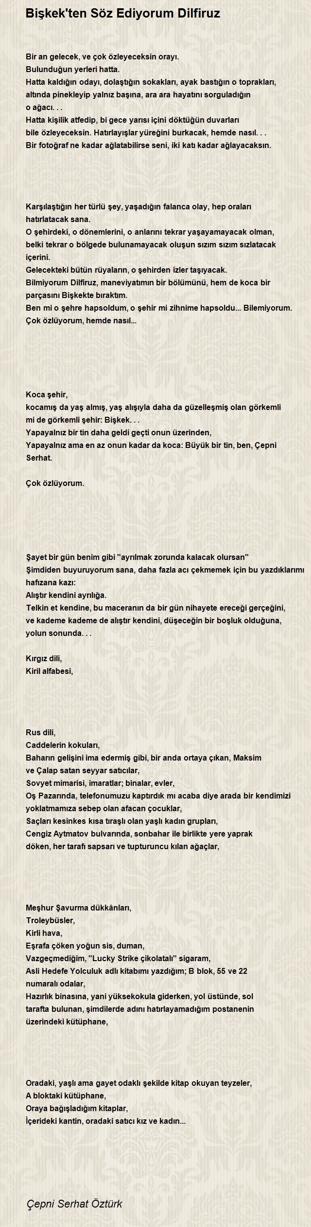Çepni Serhat Öztürk