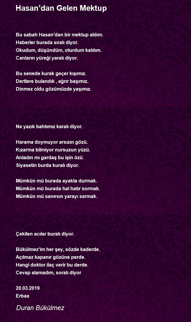 Duran Bükülmez