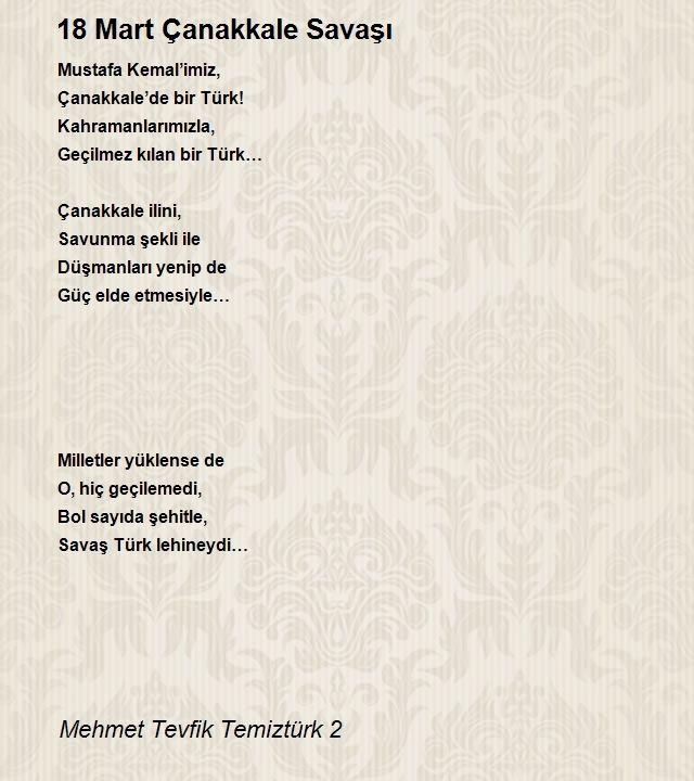 Mehmet Tevfik Temiztürk 2
