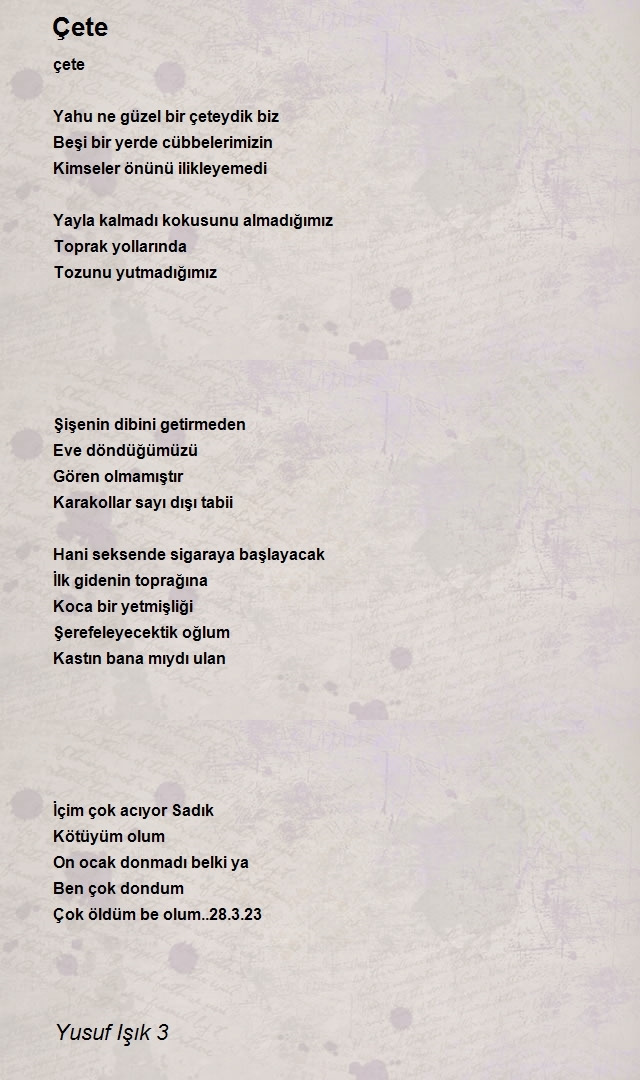 Yusuf Işık 3