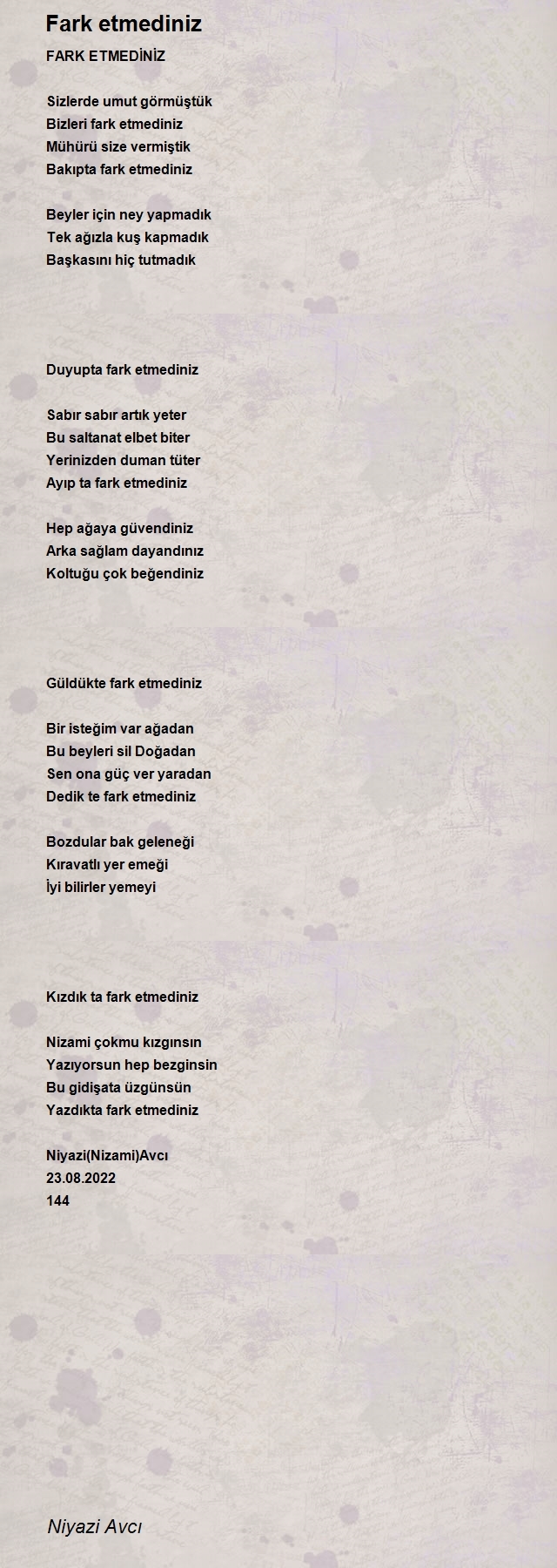 Niyazi Avcı