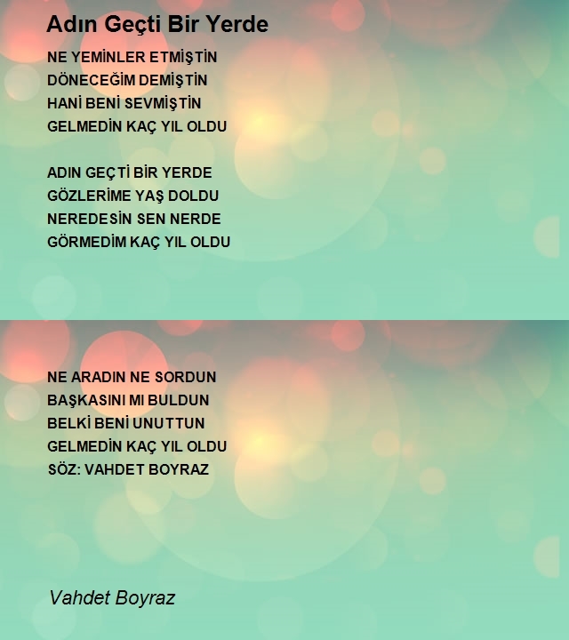 Vahdet Boyraz