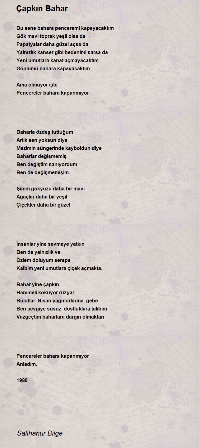 Salihanur Bilge