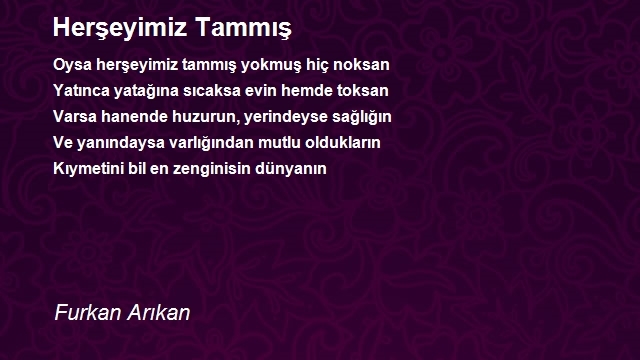 Furkan Arıkan