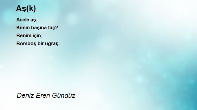 Deniz Eren Gündüz