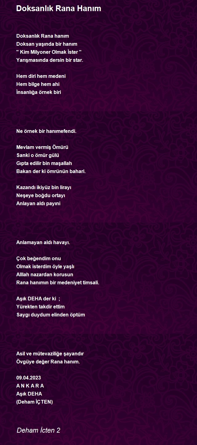 Deham İcten 2