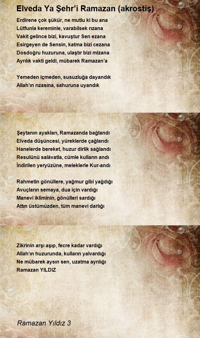 Ramazan Yıldız 3