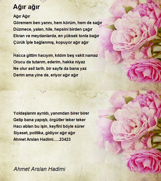 Ahmet Arslan Hadimi