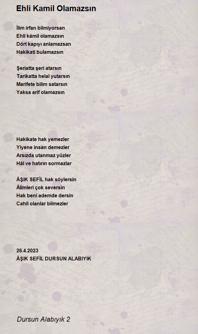 Dursun Alabıyık 2