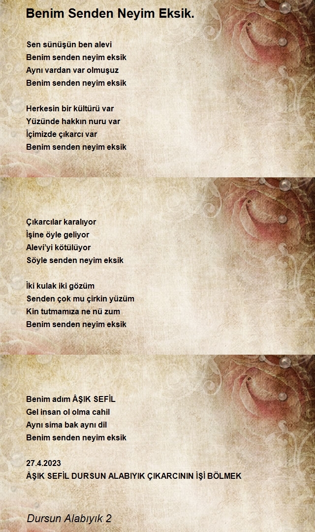 Dursun Alabıyık 2