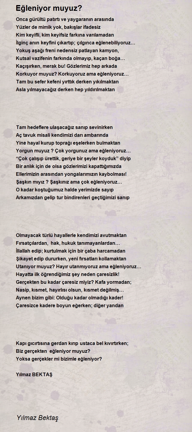 Bendeniz Yılmaz Bektaş