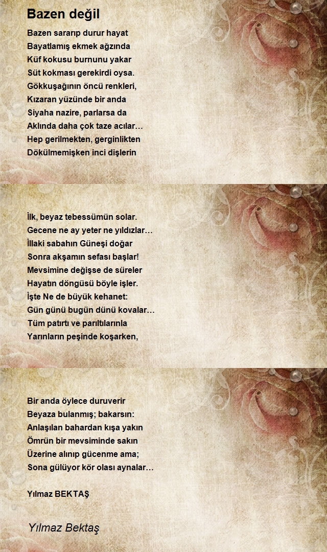 Bendeniz Yılmaz Bektaş