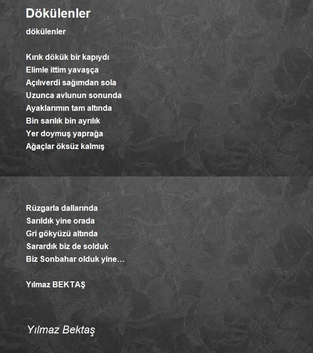Bendeniz Yılmaz Bektaş