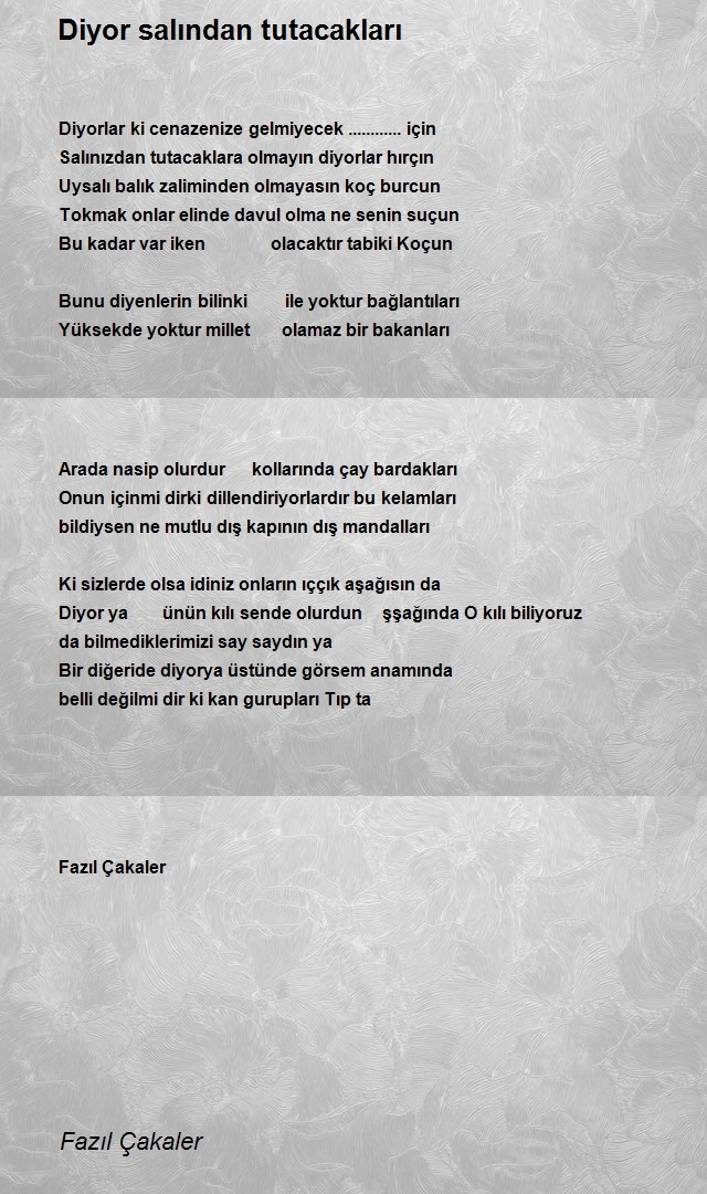 Fazıl Çakaler
