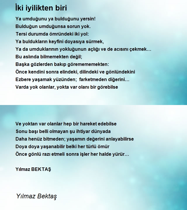 Bendeniz Yılmaz Bektaş