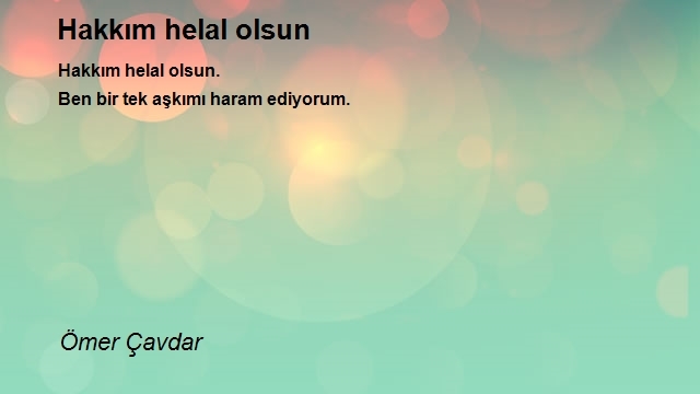 Ömer Çavdar