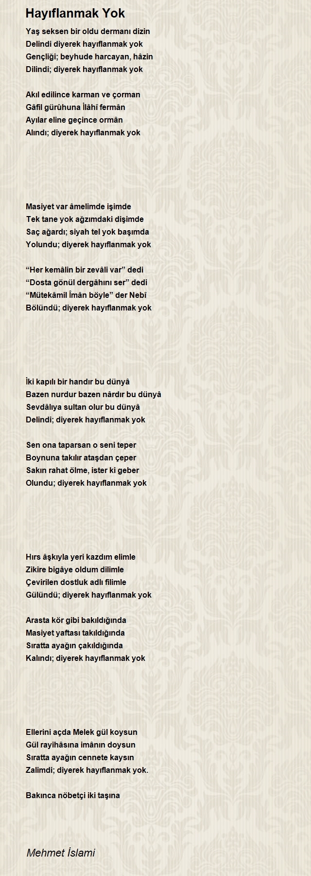 Mehmet İslami