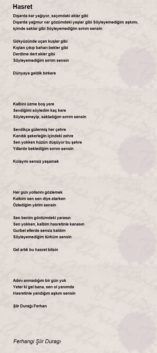Ferhangi Şiir