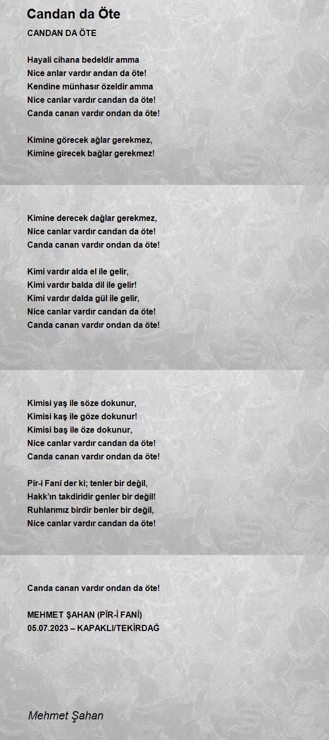 Mehmet Şahan